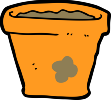 cartoon plant pot png