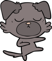 cão bonito dos desenhos animados png