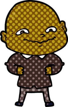 cartoon creepy guy png