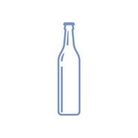 botella icono modelo ilustración diseño vector
