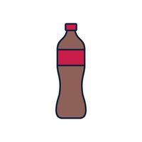 Bottle Icon Template Illustration Design vector
