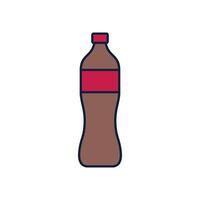 Bottle Icon Template Illustration Design vector