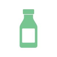 Bottle Icon Template Illustration Design vector