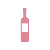 Bottle Icon Template Illustration Design vector