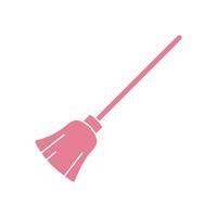 Broom Cleaning Service Icon Template EPS 10 vector