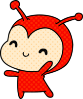 cartoon illustration kawaii of a cute lady bug png