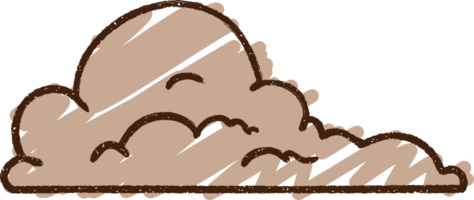 Gewitterwolke Kreidezeichnung png