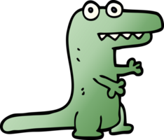 cartoon doodle crocodile png