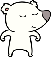 cartone animato orso polare png