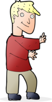 Cartoon glücklicher Mann png