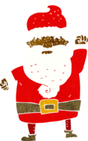 Cartoon wütender Weihnachtsmann png