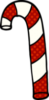 cartoon doodle striped candy cane png