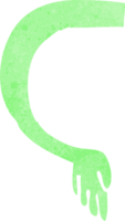 Cartoon-Monster-Arm png