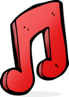 cartoon musical note png