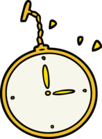 reloj de bolsillo de dibujos animados png