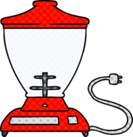 hand drawn cartoon doodle of a food blender png