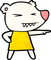 polar bear cartoon png