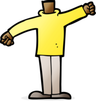 cartoon body waving arms mix and match cartoons or add own photos png