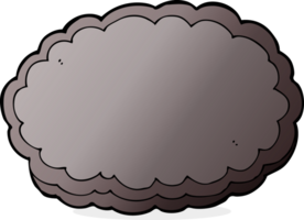 Cartoon-Regenwolke png