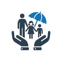 Family Security Protection vector