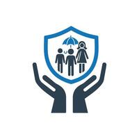 Family Security Protection vector