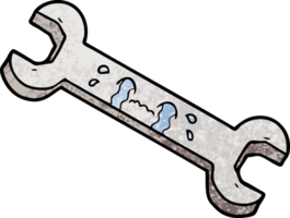 cartoon crying spanner png