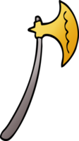 cartoon doodle axe png