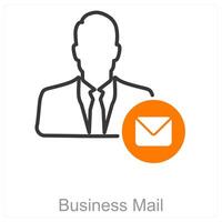 Business Mail and email icon concept vector