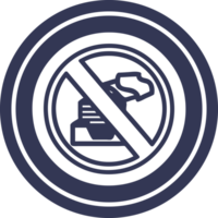 paperless office circular icon symbol png
