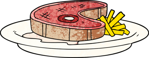 cartoon steak dinner png