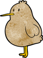 niedlicher Cartoon-Kiwi-Vogel png