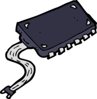 cartoon computer chip png