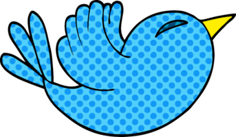 cartoon doodle bluebird png