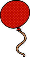 cartoon doodle balloon png