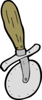 cartoon pizza cutter png