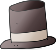 cappello a cilindro dei cartoni animati png