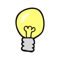 cartoon light bulb png