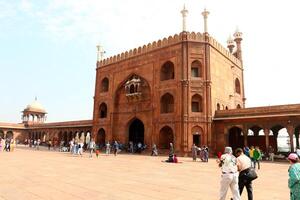 02 24 2023 Delhi India. Delhi, el capital de India, es popular entre turistas debido a el abundancia de atracciones y el entretejiendo de diferente culturas foto