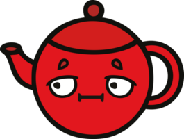 cute cartoon teapot png