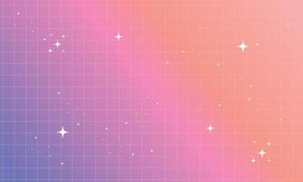 Gradient y2k background, Pastel Neon Holographic Mesh Gradient Abstract Background with Copy Space and Handdrawn Kawaii Y2K vector