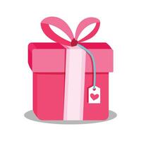 Hand drawn christmas gift, Gift box and present bag with ribbon bow vector