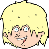 cartoon happy man png