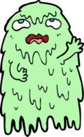 gross cartoon ghost png