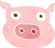 cartoon pig face png