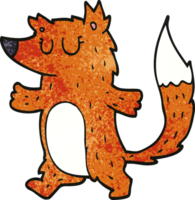 Cartoon-Doodle-Fuchs png