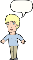 cartoon surprised man with speech bubble png