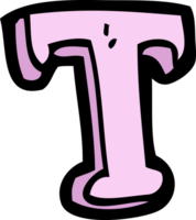 tekenfilm letter t png