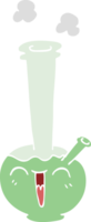 tecknad doodle bong png