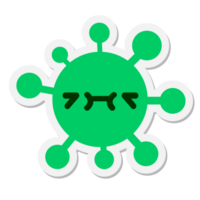 fed up virus sticker png