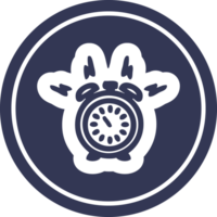 wekker cirkelvormig pictogram png